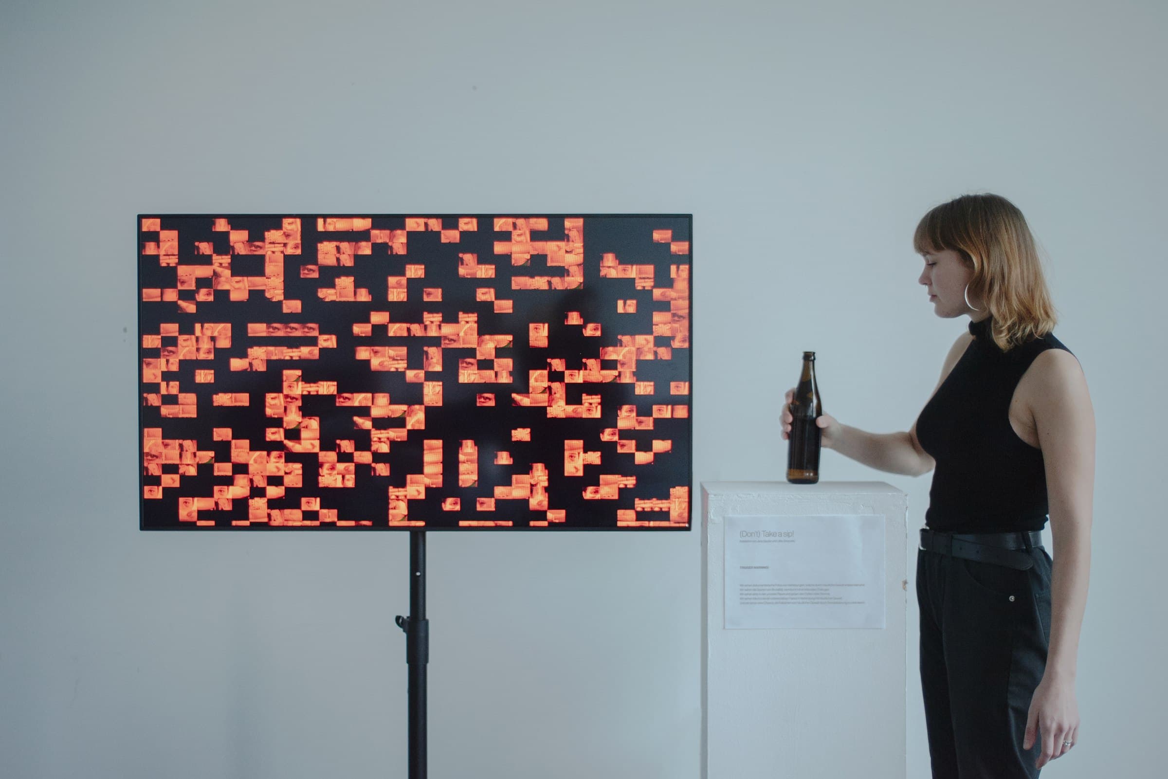 (Don't) Take a Sip, exhibition photo 1